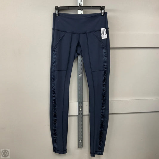 Athletic Leggings By Lululemon In Navy, Size: 4