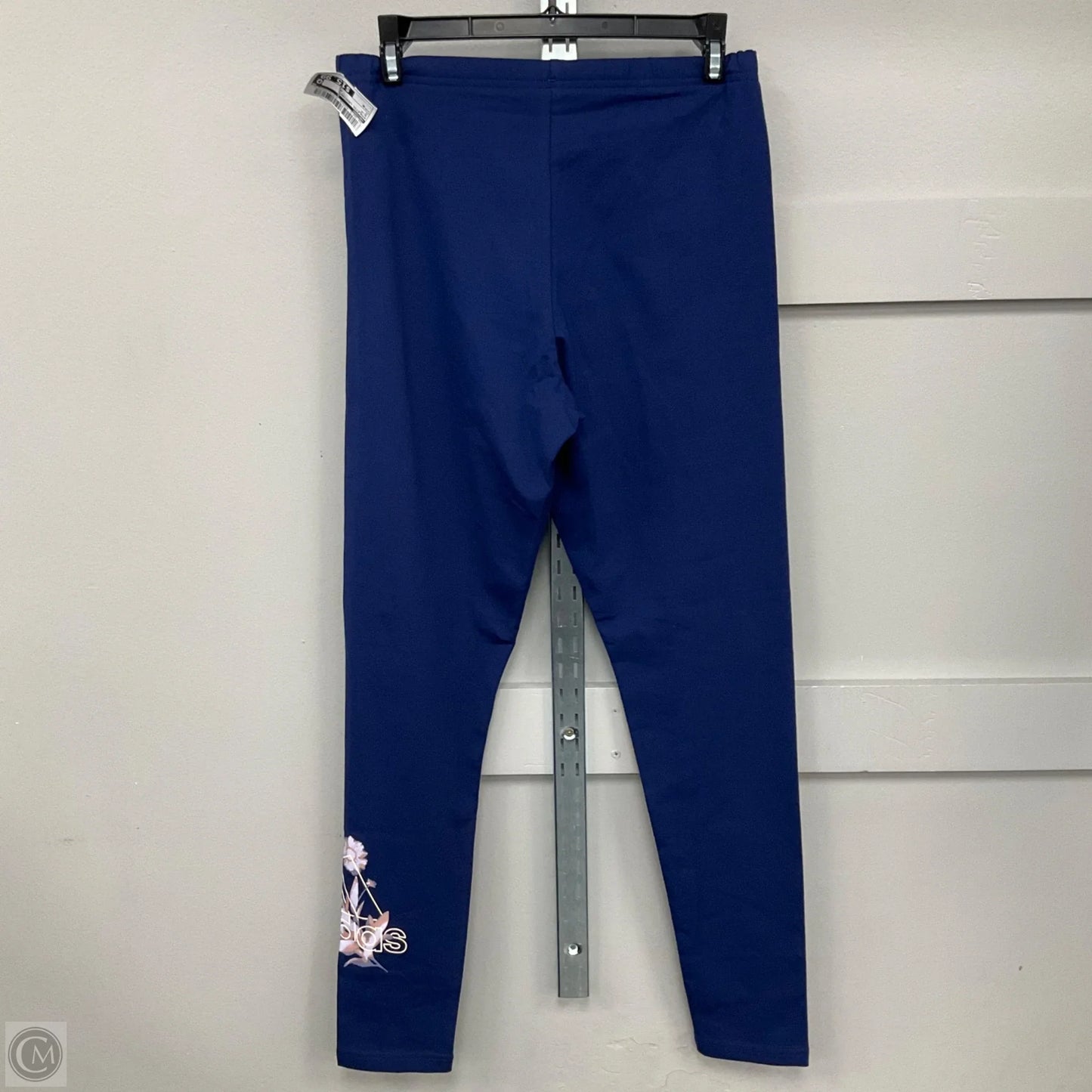 Athletic Leggings By Adidas In Blue, Size: M