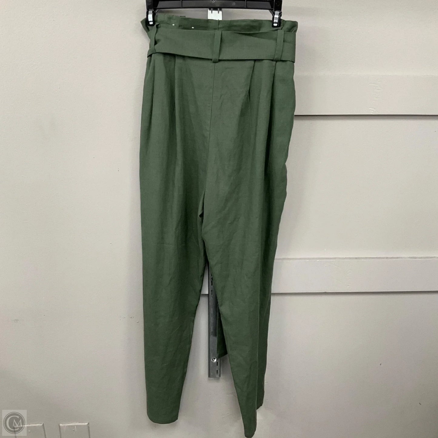Pants Linen By Clothes Mentor In Green, Size: 4