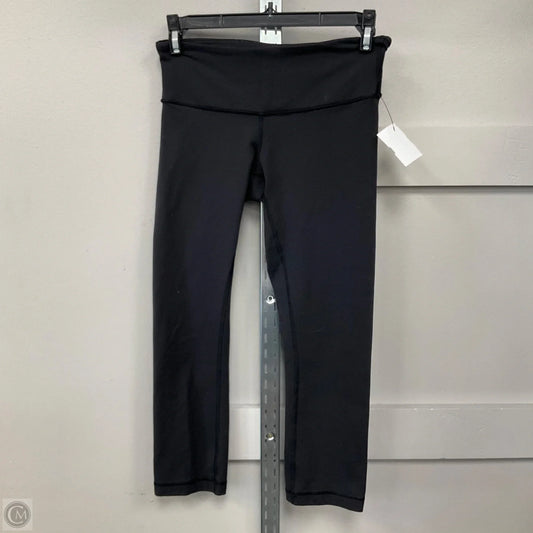 Athletic Leggings Capris By Lululemon In Black, Size: 4