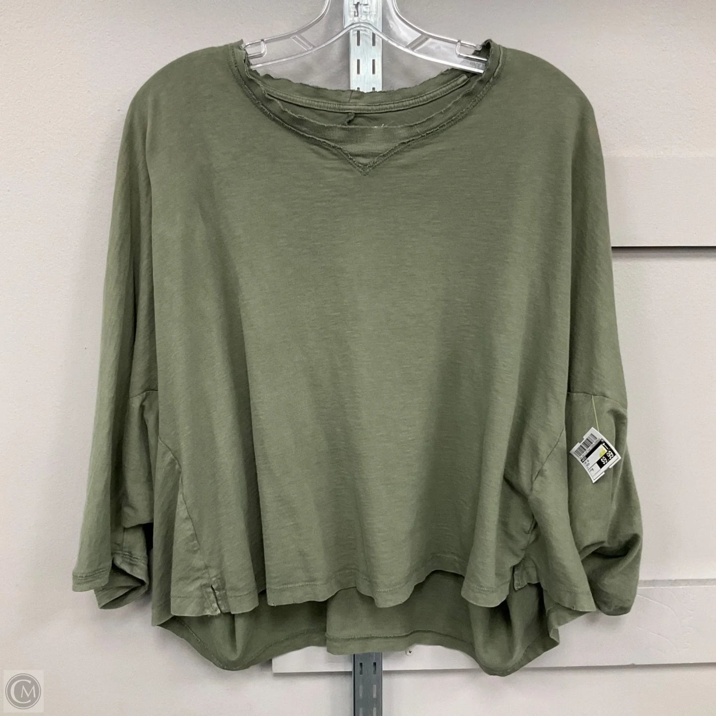 Top Short Sleeve By Aerie In Green, Size: M