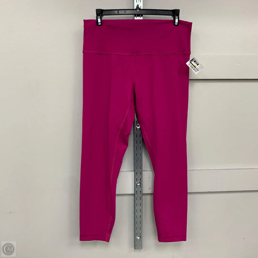 Athletic Leggings By Lululemon In Purple, Size: 12