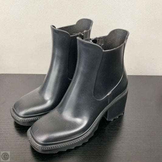 Boots Ankle Heels By Inc In Black, Size: 7
