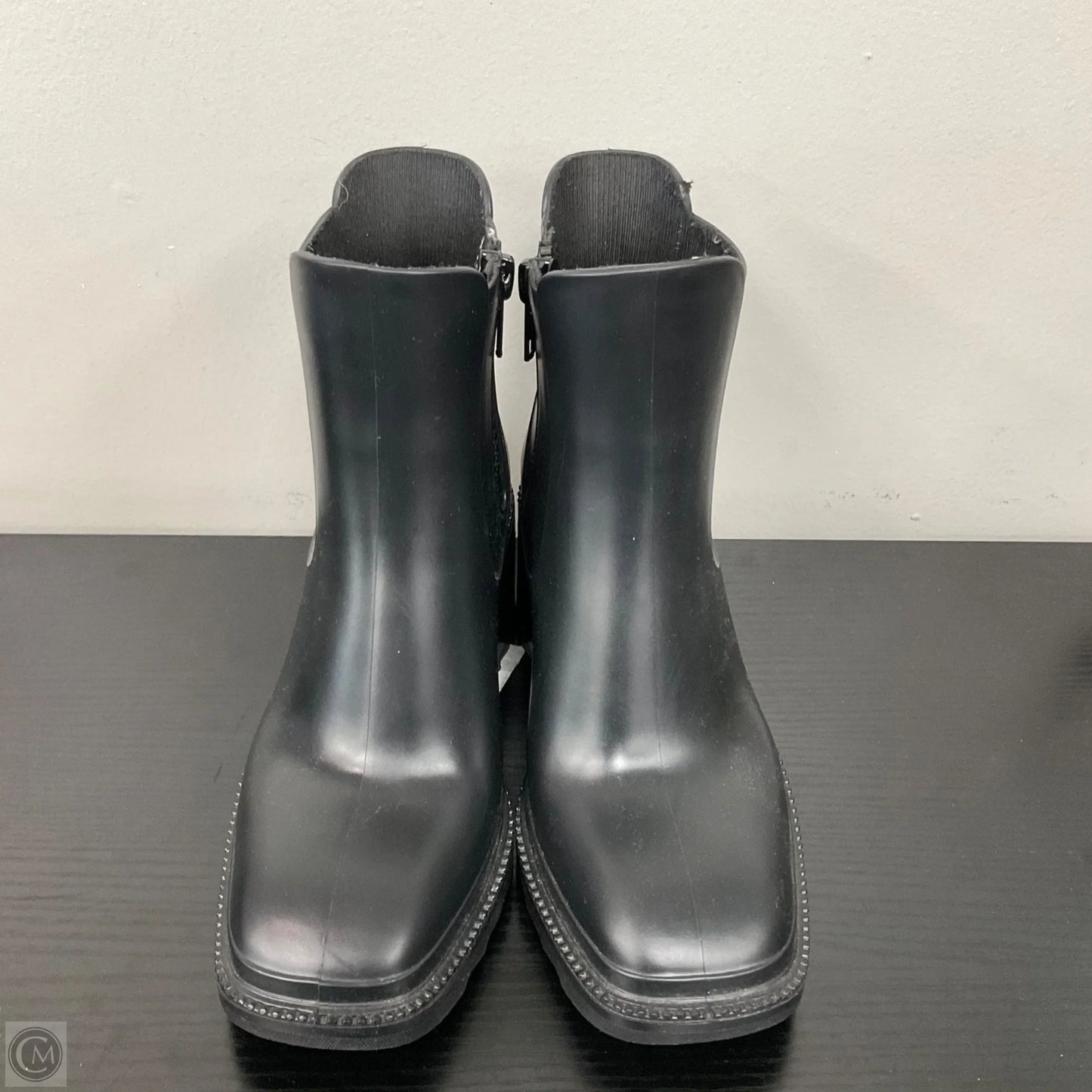 Boots Ankle Heels By Inc In Black, Size: 7