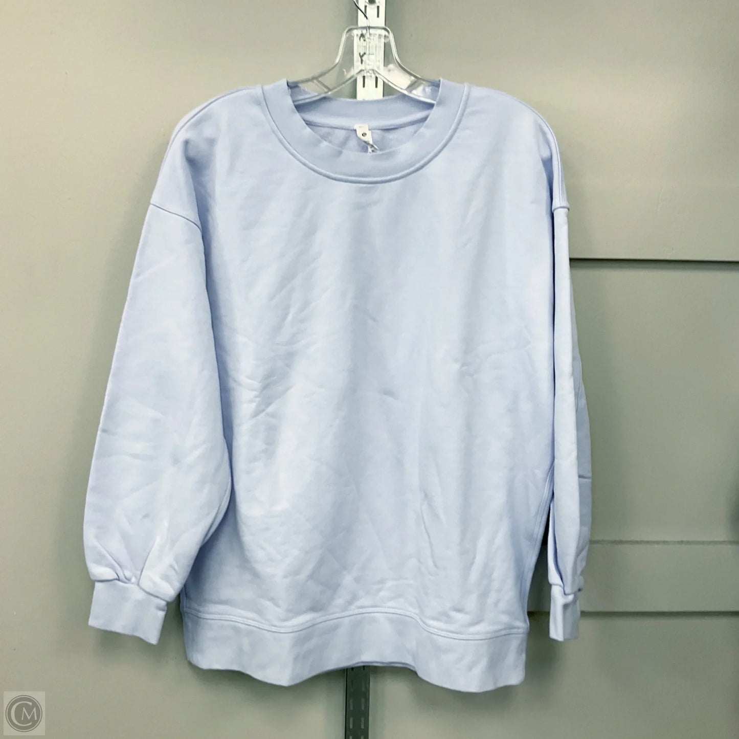 Sweatshirt Crewneck By Lululemon In Blue, Size: 6