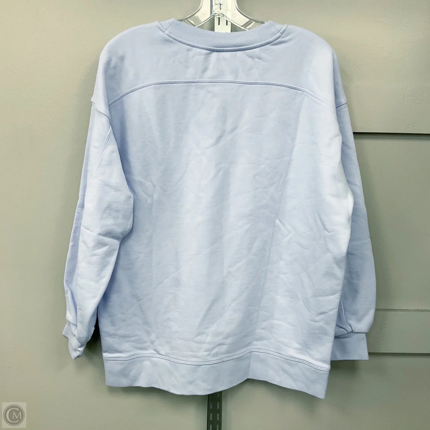Sweatshirt Crewneck By Lululemon In Blue, Size: 6