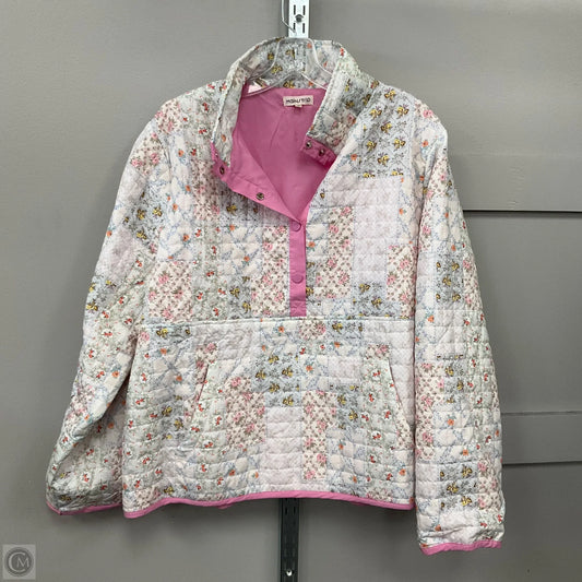 Jacket Shirt By Main Strip In White, Size: 1x