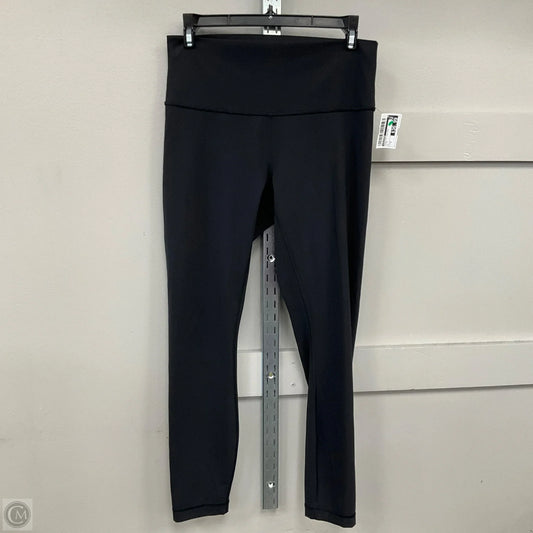 Athletic Leggings By Lululemon In Black, Size: 8