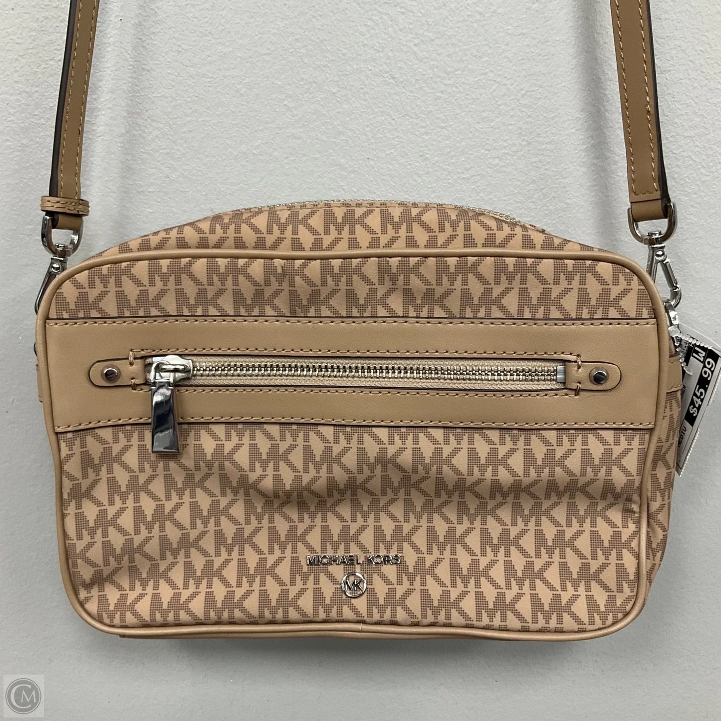 Crossbody Designer By Michael Kors, Size: Medium