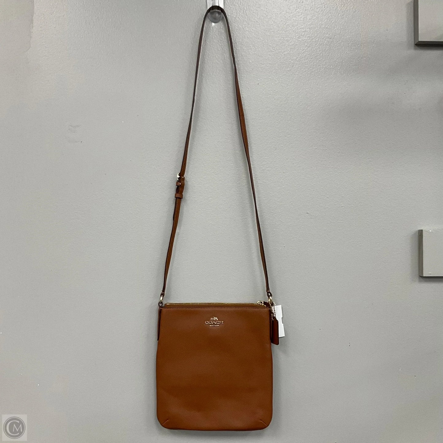 Crossbody Designer By Coach, Size: Medium