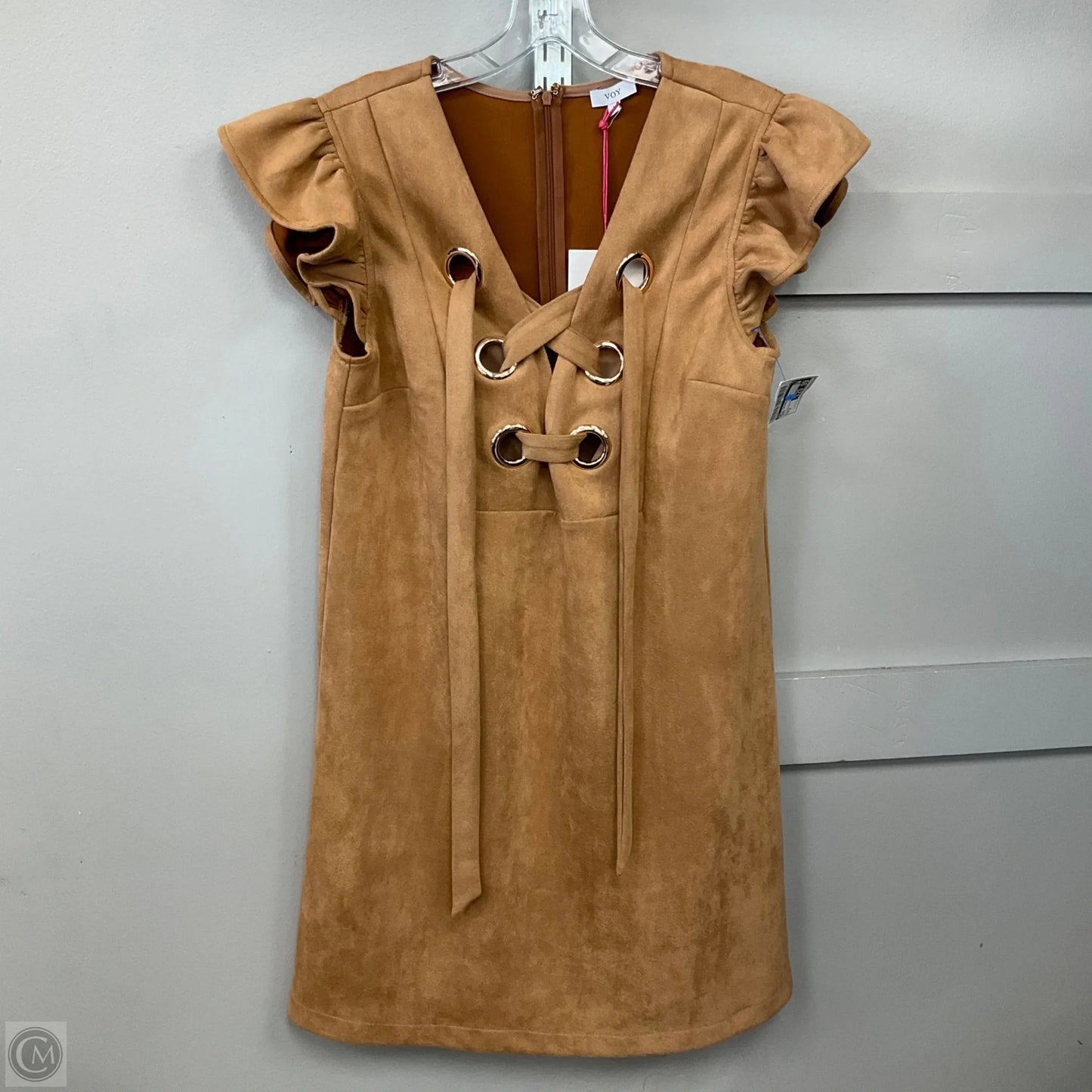 Dress Casual Midi By Voy In Brown, Size: S