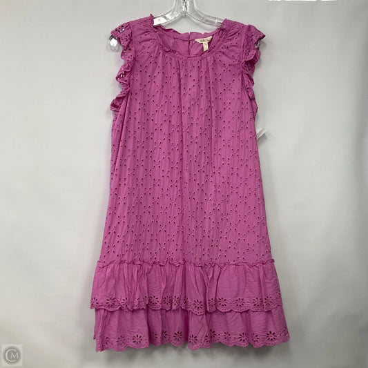 Dress Casual Midi By Matilda Jane In Pink, Size: L