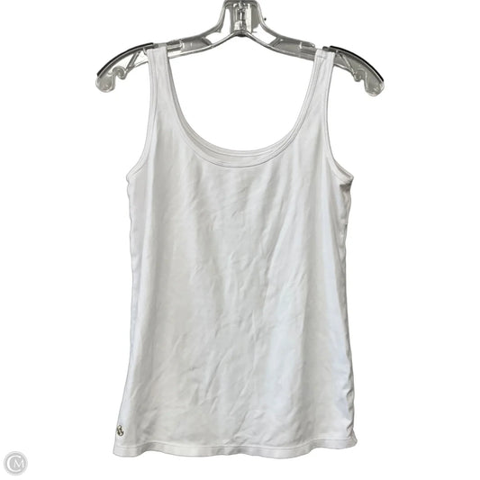 Top Sleeveless Designer By Lilly Pulitzer In White, Size: S