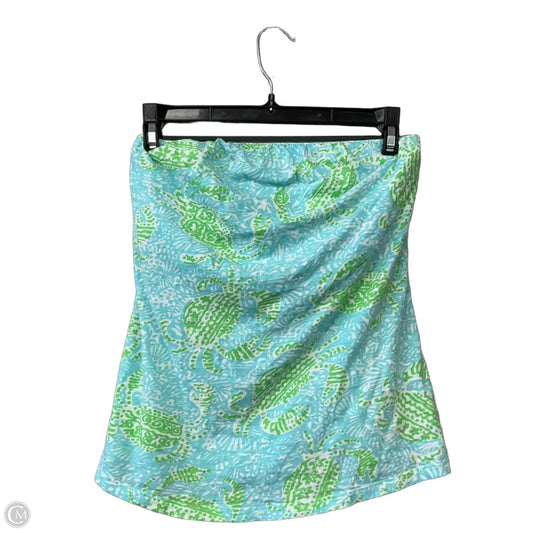 Top Sleeveless Designer By Lilly Pulitzer In Blue & Green, Size: S