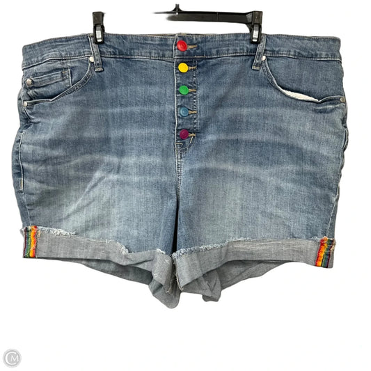 Shorts By Torrid In Blue Denim, Size: 24