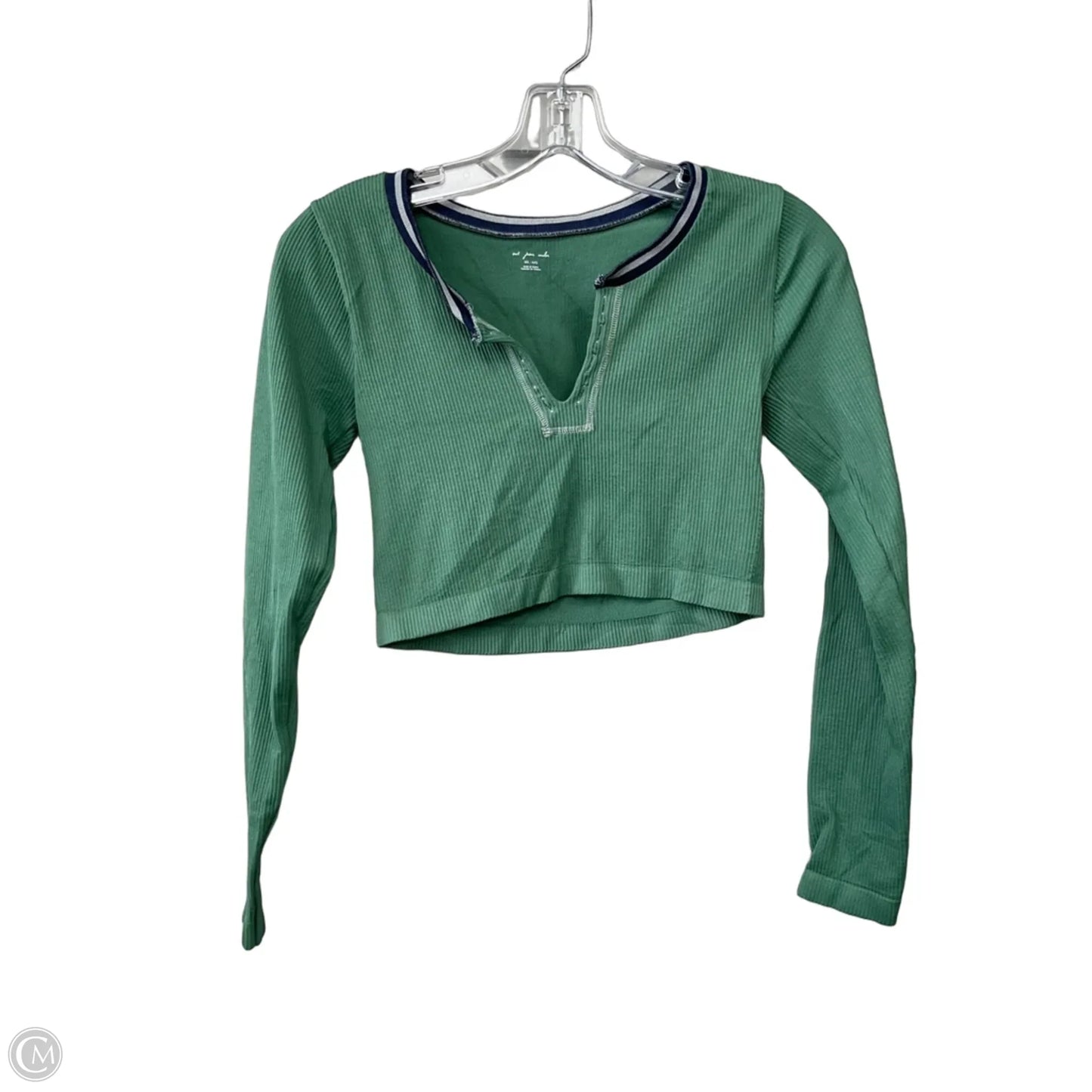 Top Long Sleeve Basic By Out From Under In Green, Size: M