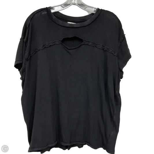 Top Short Sleeve By We The Free In Black, Size: S