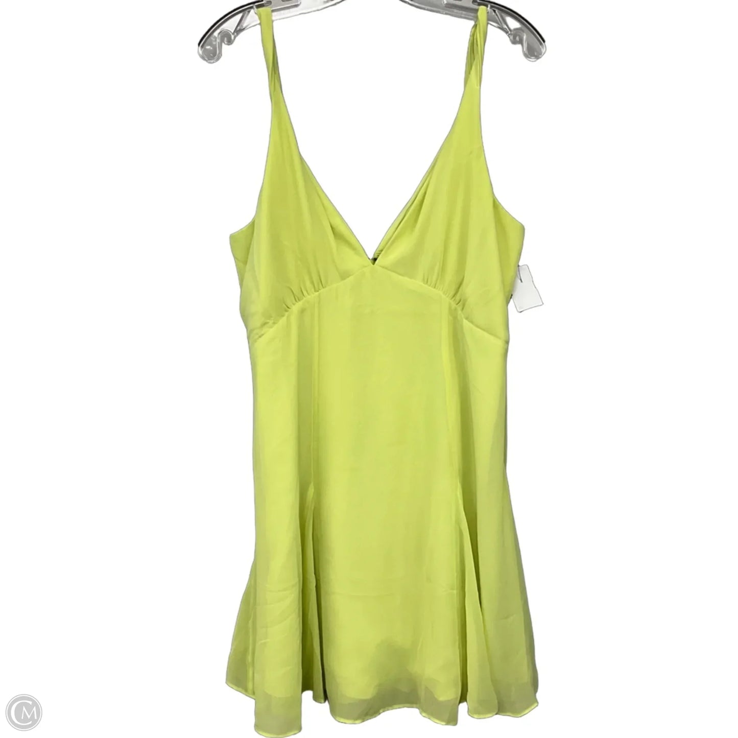 Dress Casual Short By Abercrombie And Fitch In Yellow, Size: Xl