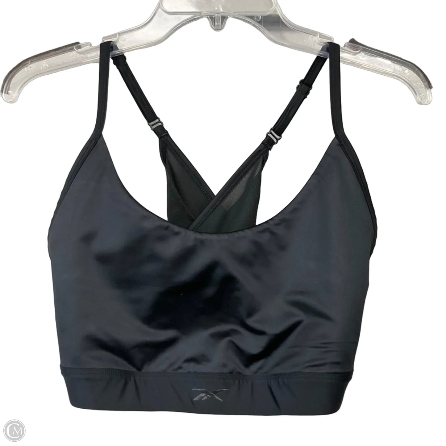 Athletic Bra By Reebok In Black, Size: L