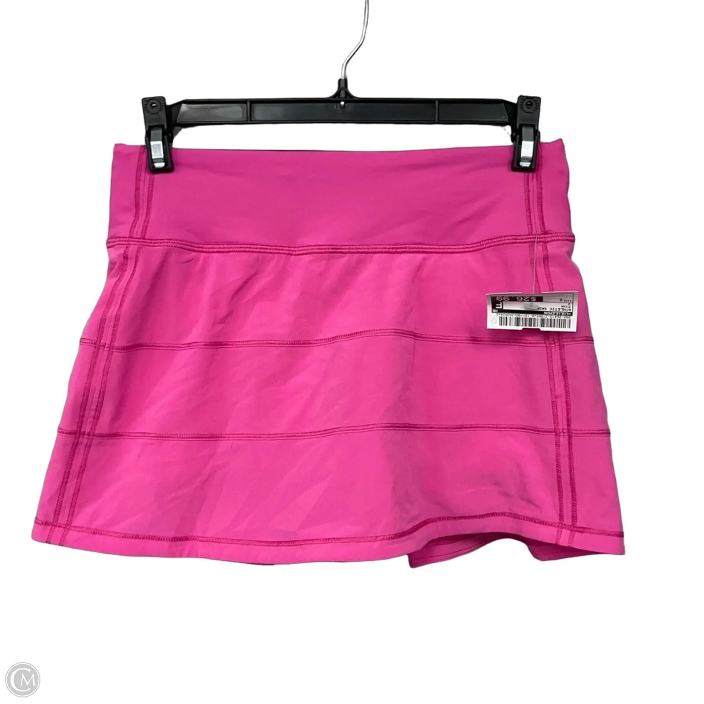 Athletic Skort By Lululemon In Pink, Size: 2