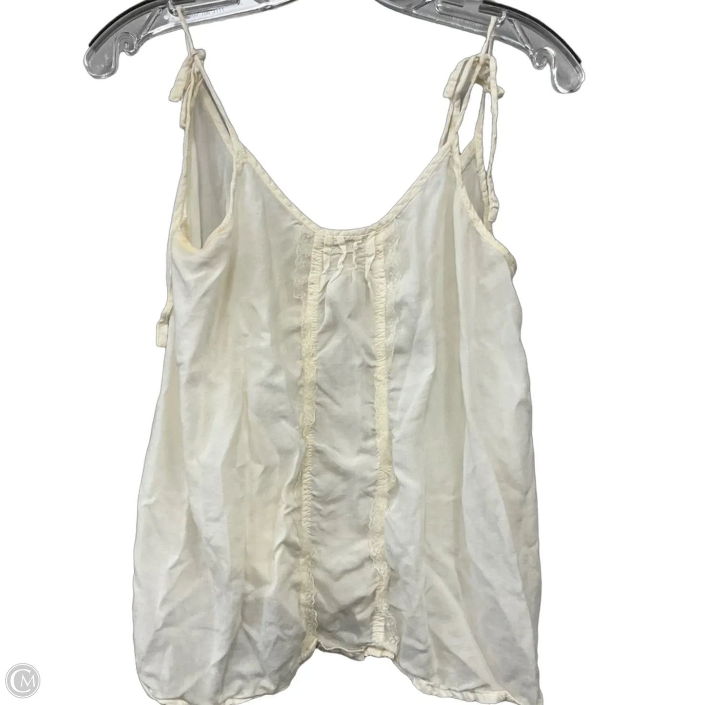 Top Sleeveless By Free People In Cream, Size: S