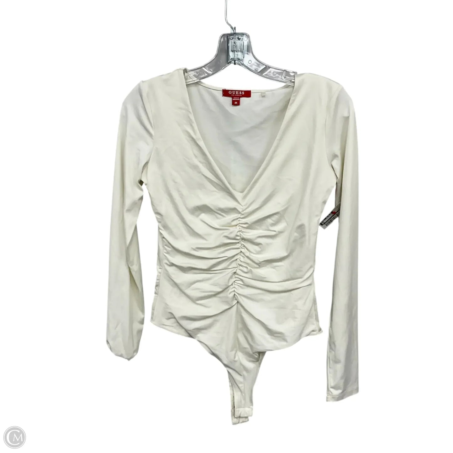 Bodysuit By Guess In Cream, Size: M