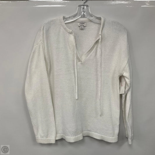 Sweater By J. Crew In White, Size: M