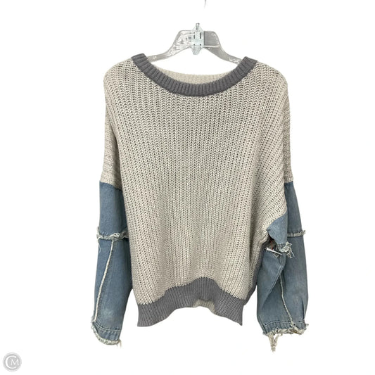 Sweater By Urban Daizy In Grey, Size: M