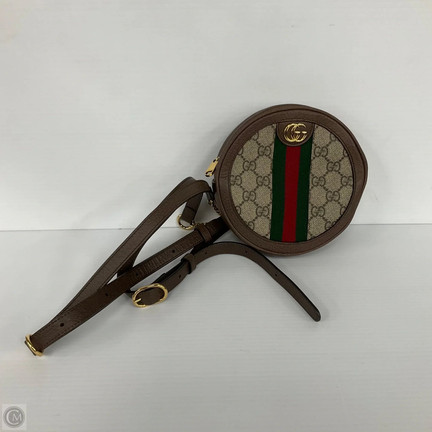 Backpack Luxury Designer By Gucci, Size: Small