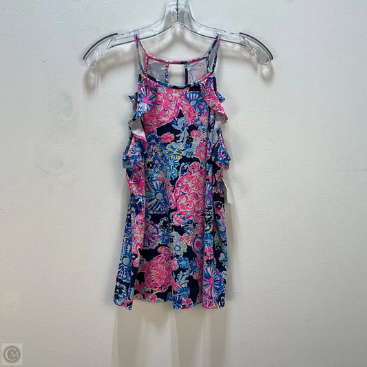 Top Sleeveless Designer By Lilly Pulitzer In Navy, Size: S