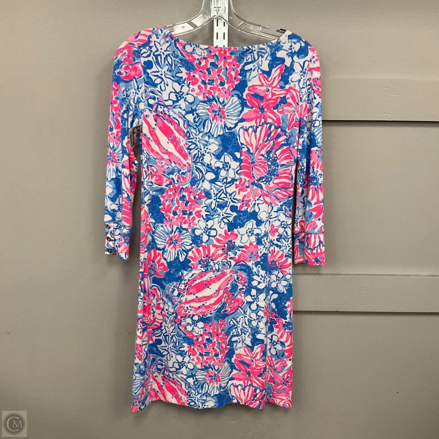 Dress Designer By Lilly Pulitzer In Blue & Pink, Size: Xs