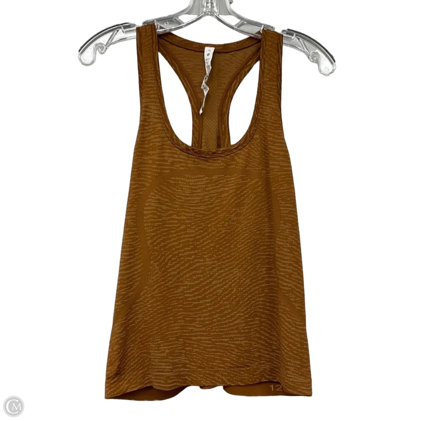 Athletic Tank Top By Lululemon In Brown, Size: 12