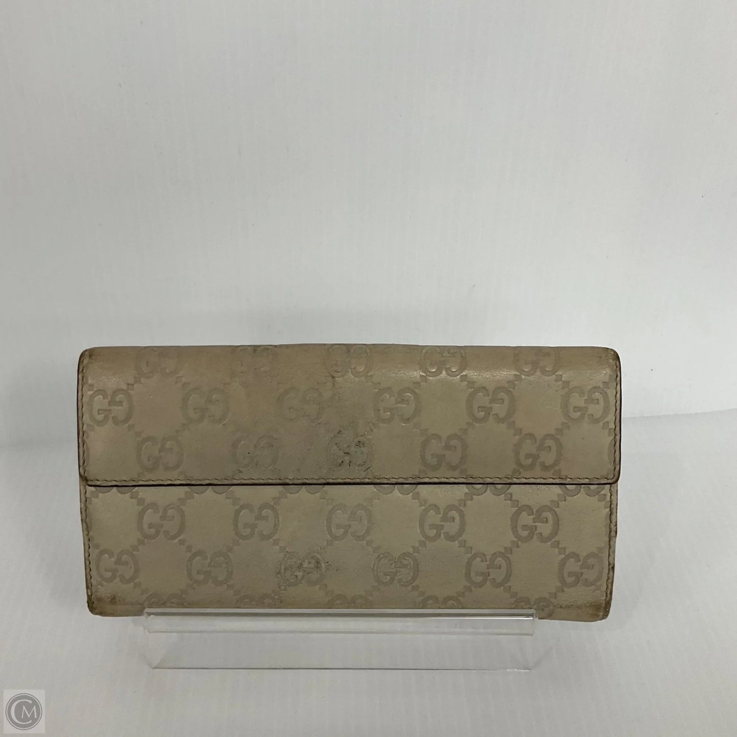 Wallet Luxury Designer By Gucci, Size: Large