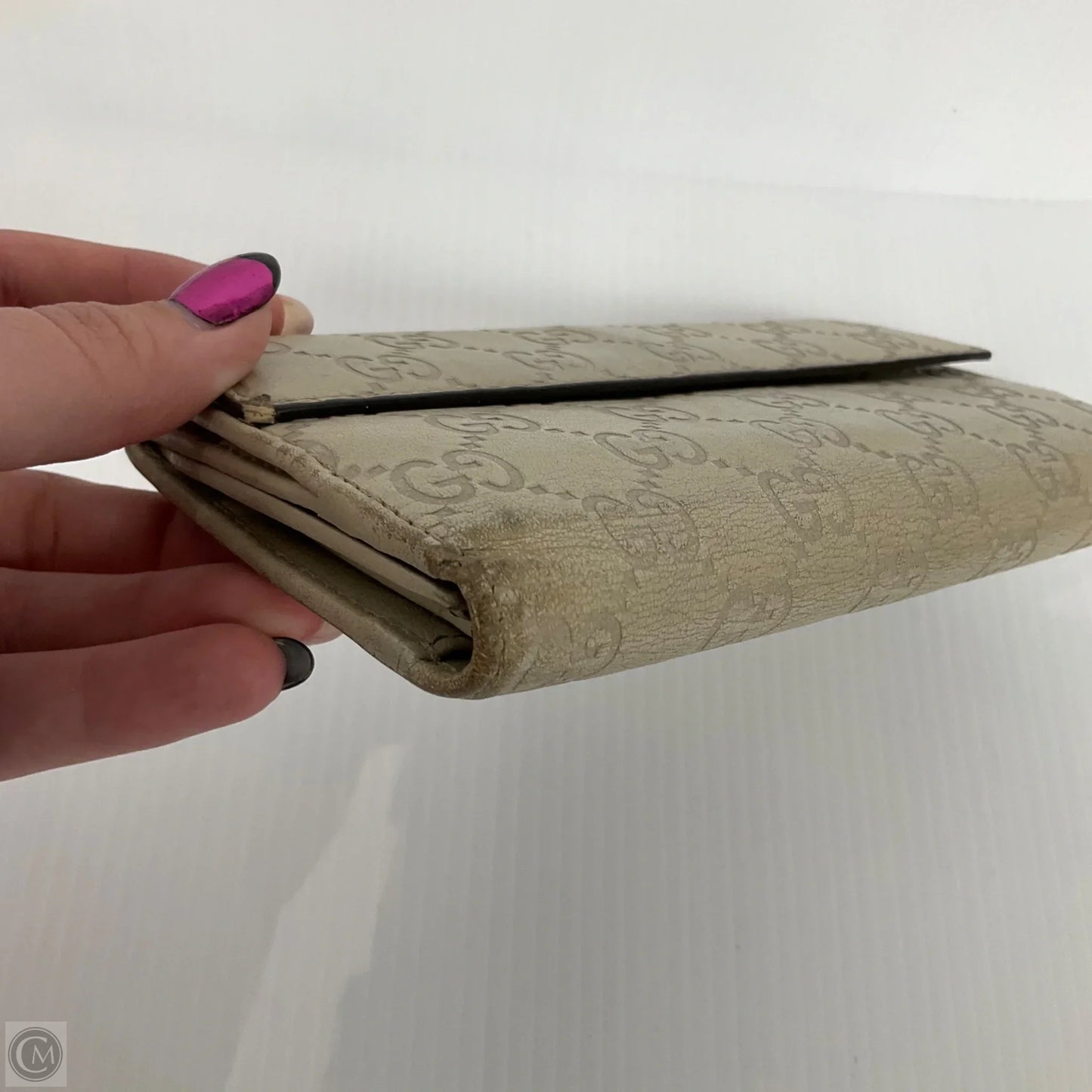 Wallet Luxury Designer By Gucci, Size: Large