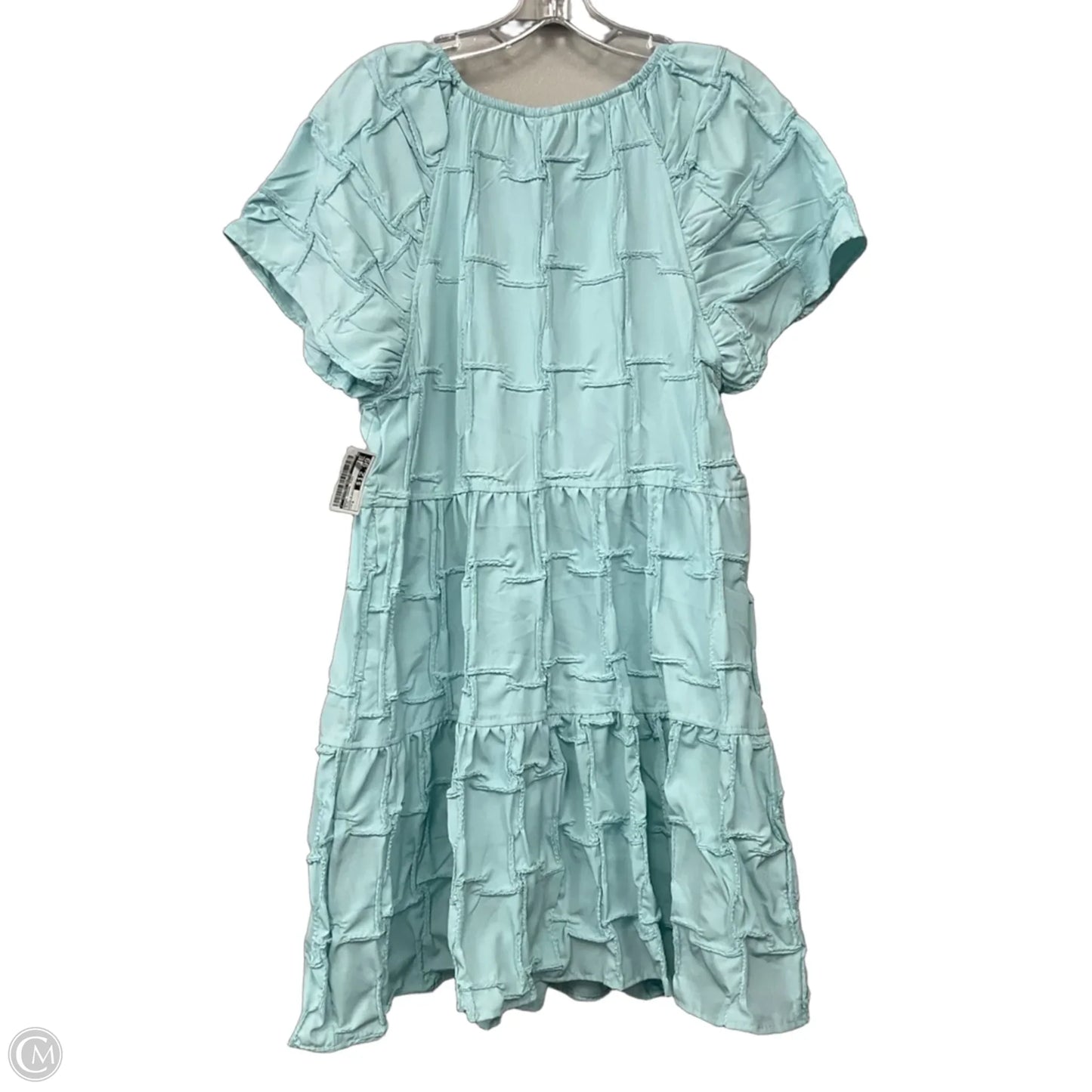 Dress Casual Midi By Cloth & Portrait In Blue, Size: S