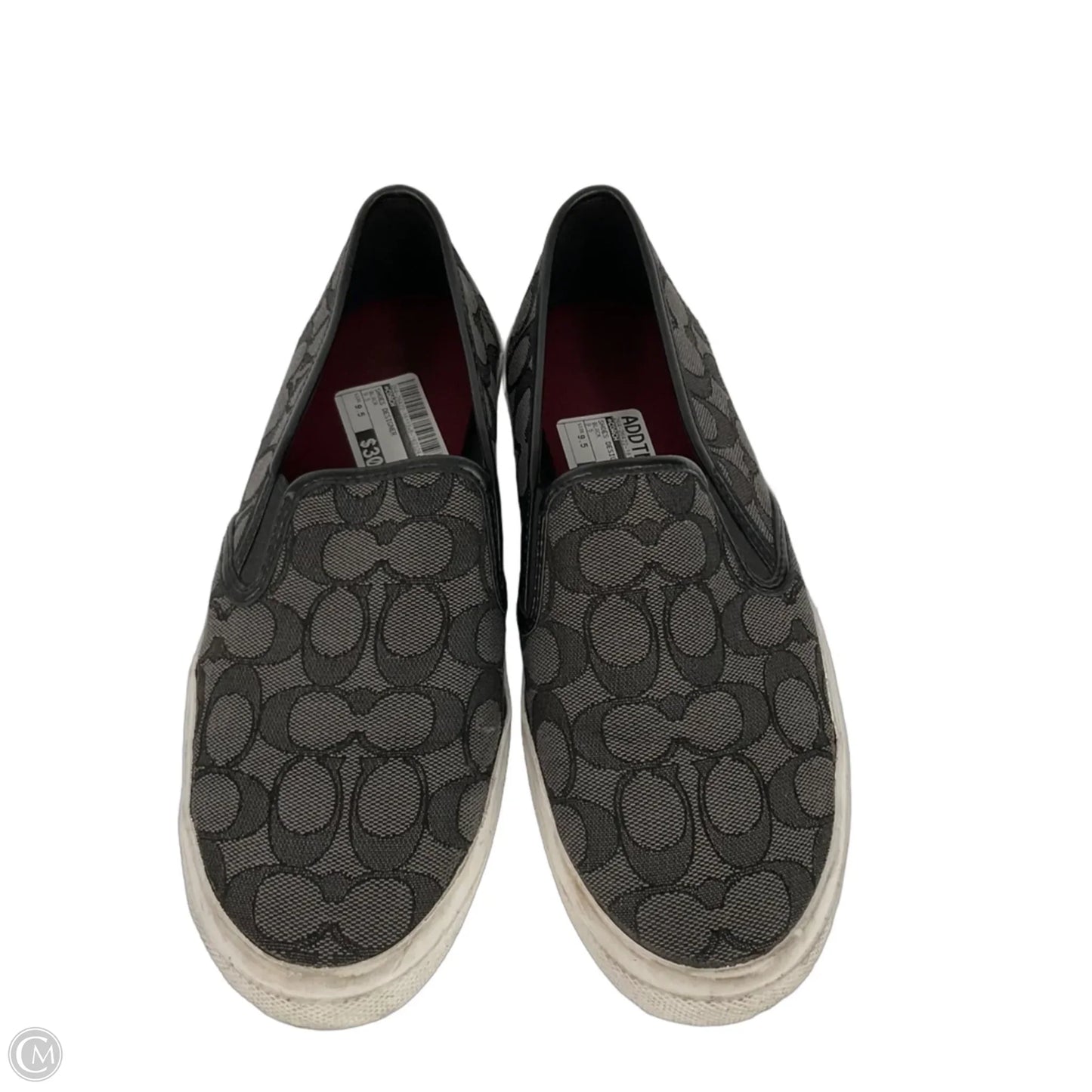 Shoes Designer By Coach In Black, Size: 9.5