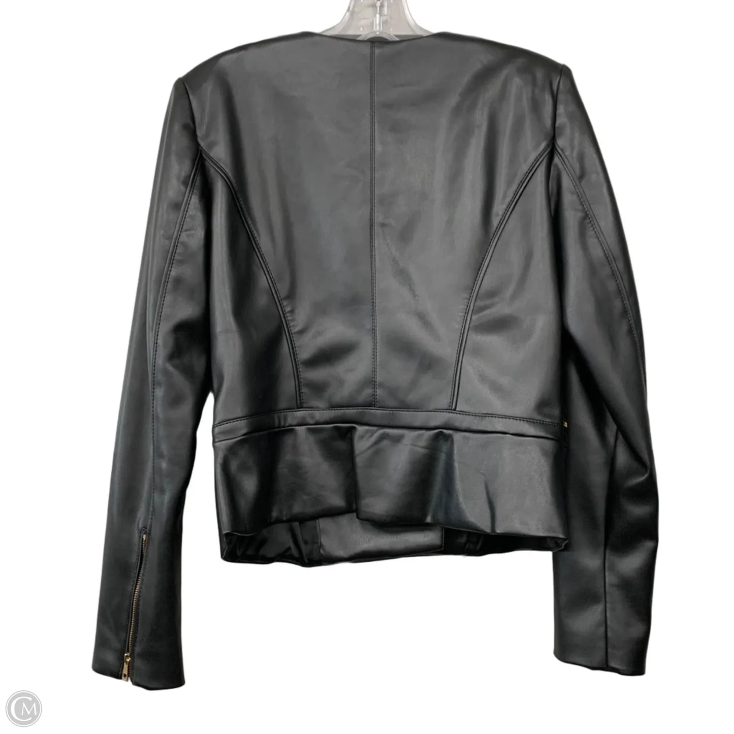 Jacket Moto By White House Black Market In Black, Size: 4