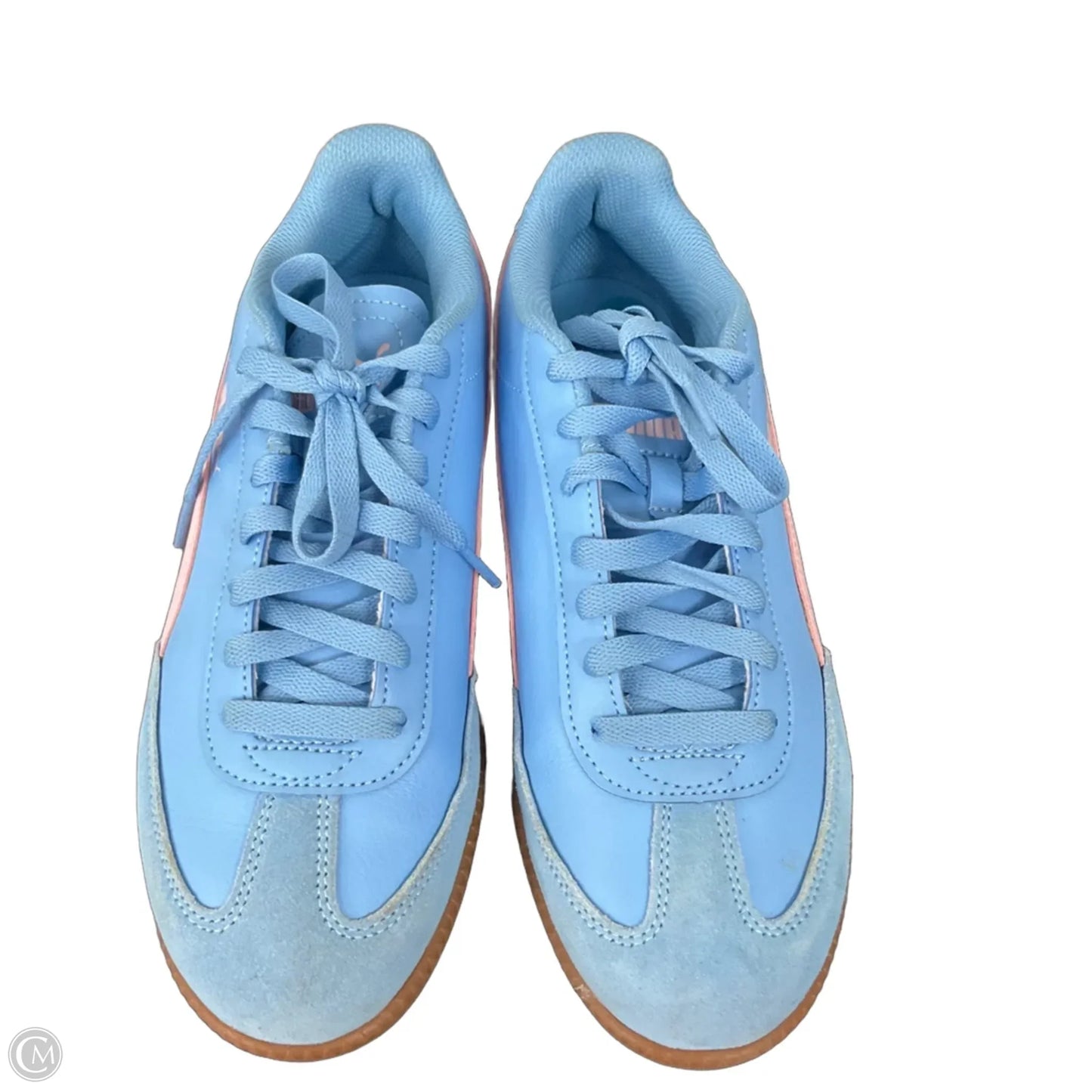 Shoes Sneakers By Puma In Blue, Size: 10