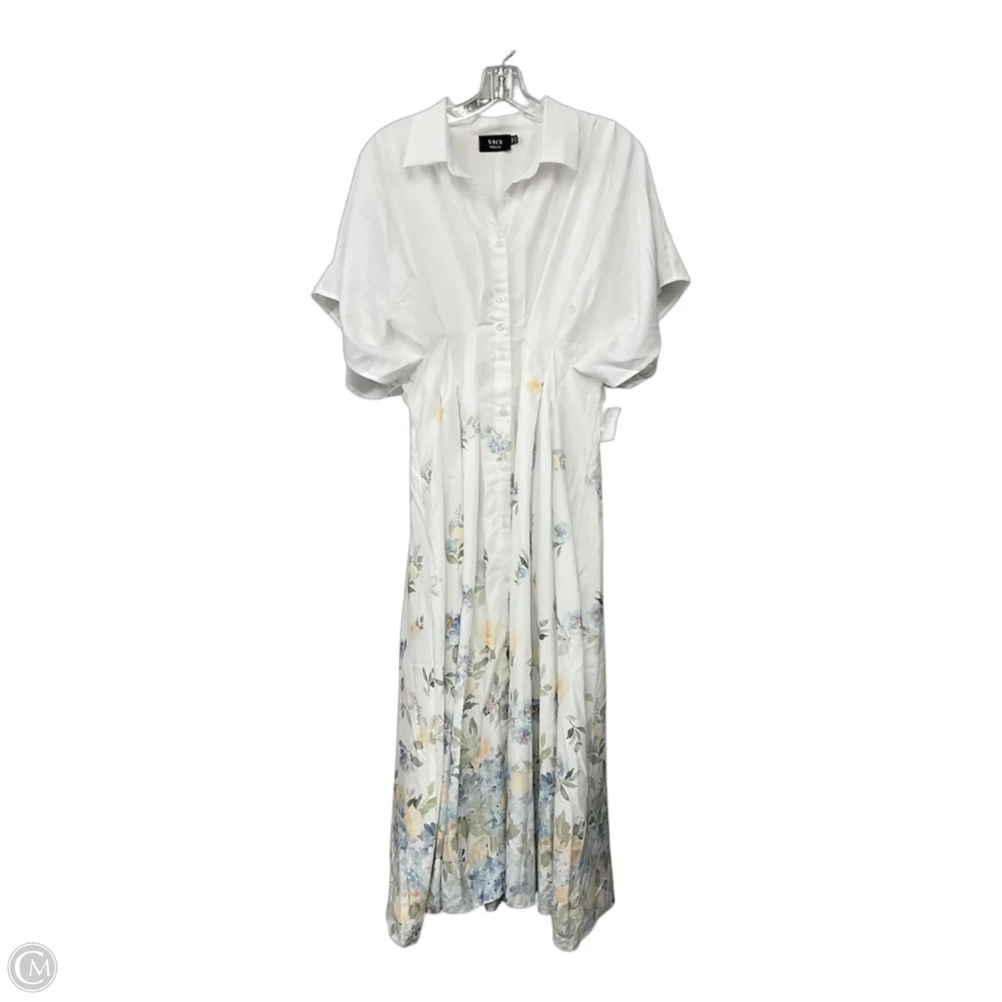 Dress Casual Maxi By Vici In White, Size: M
