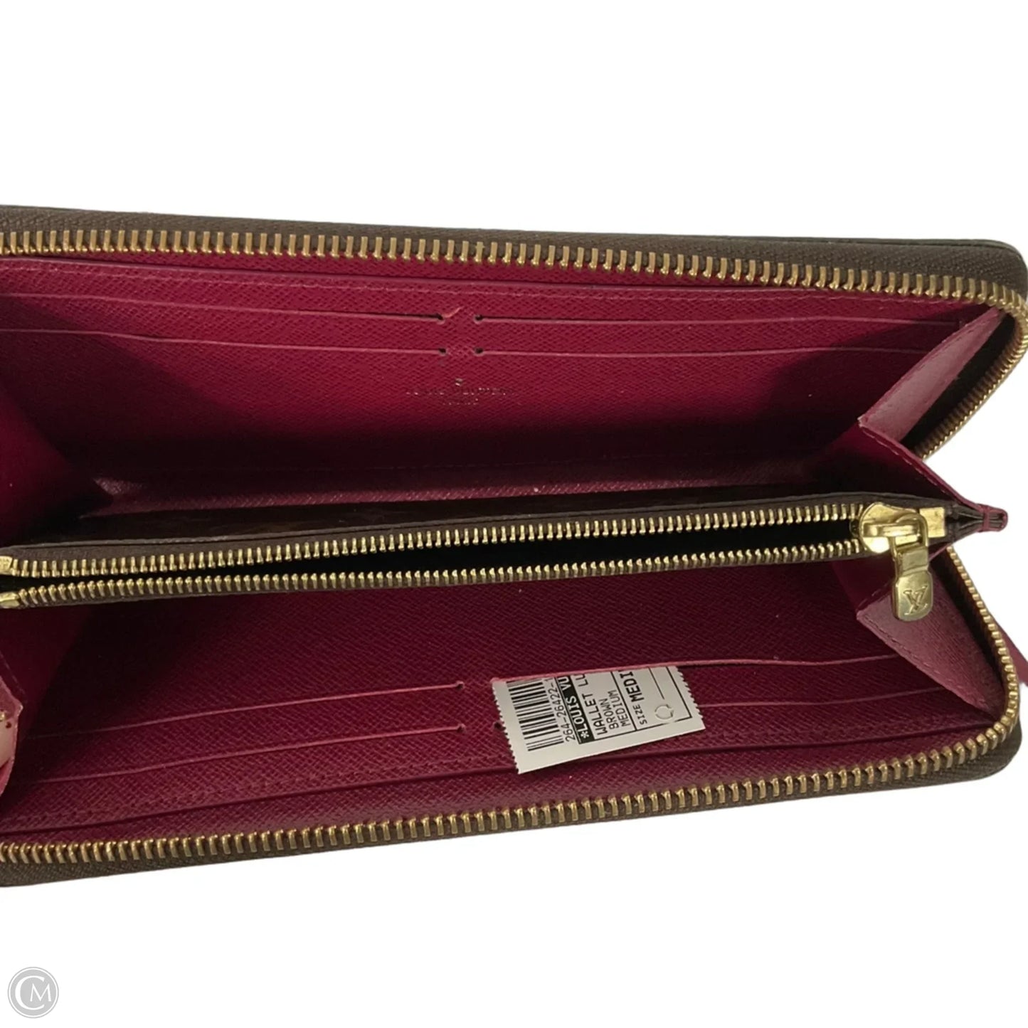 Wallet Luxury Designer By Louis Vuitton, Size: Medium