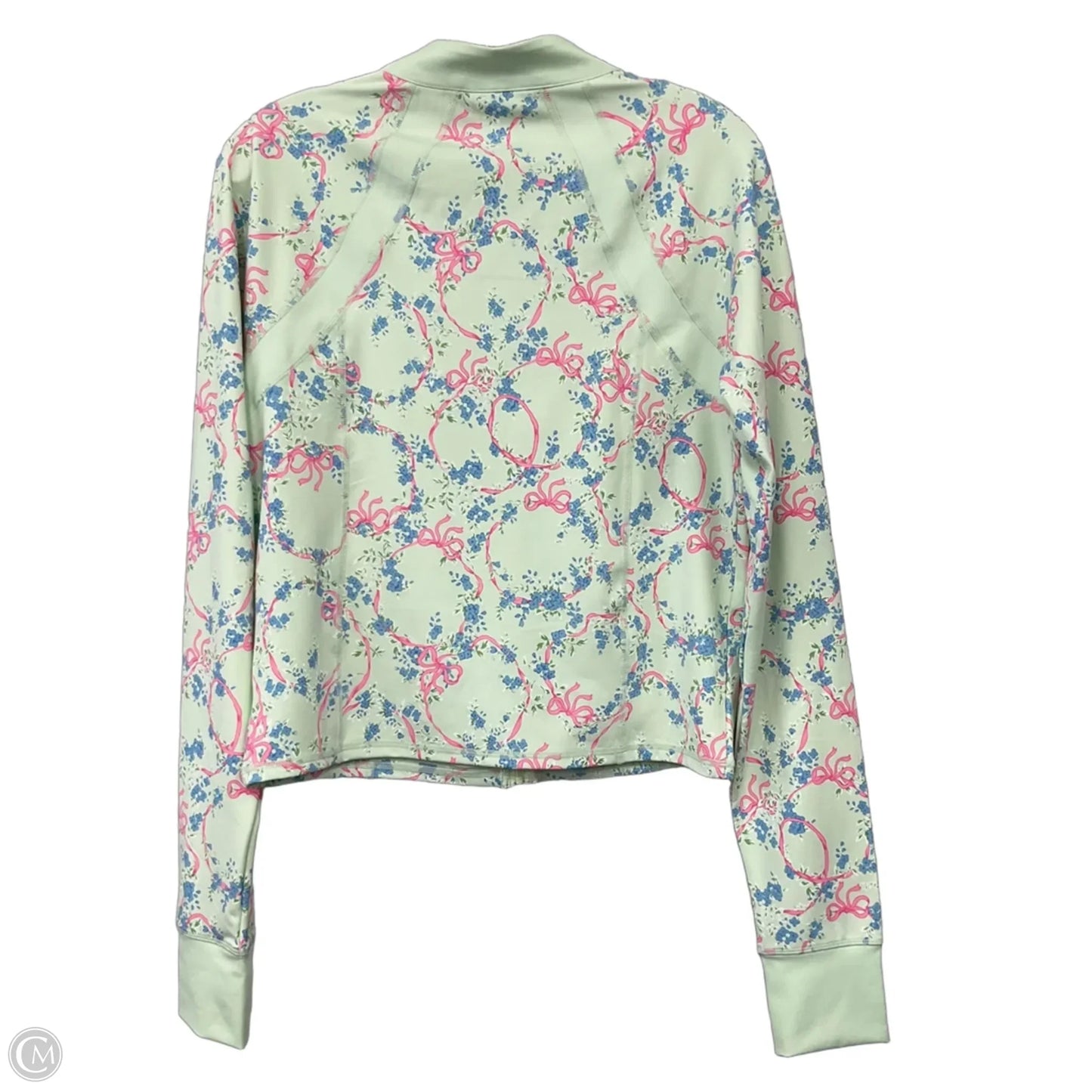 Athletic Jacket By Cmc In Green, Size: L