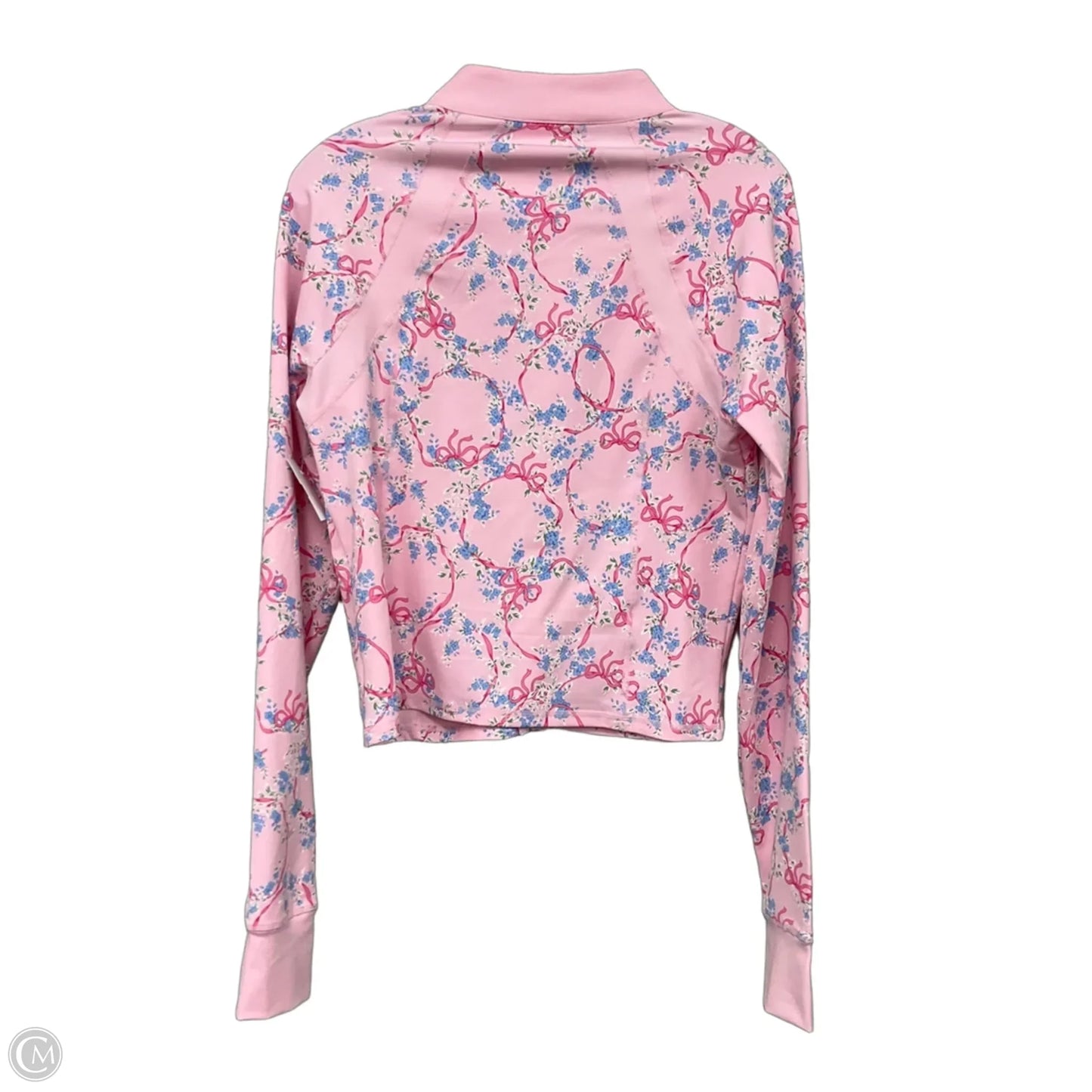 Athletic Jacket By Cmc In Pink, Size: L