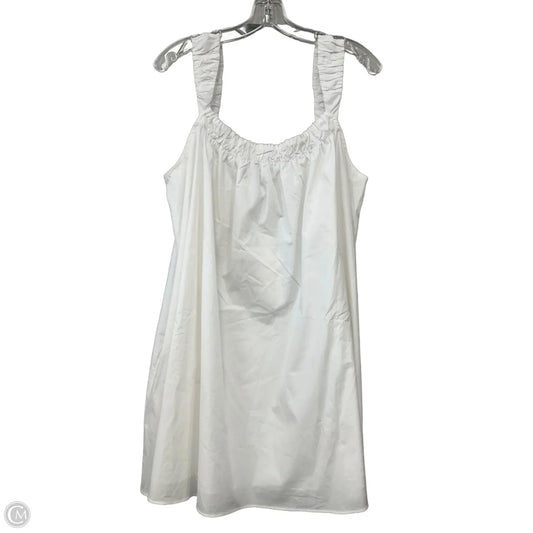 Dress Casual Short By Caroline Constas In White, Size: L
