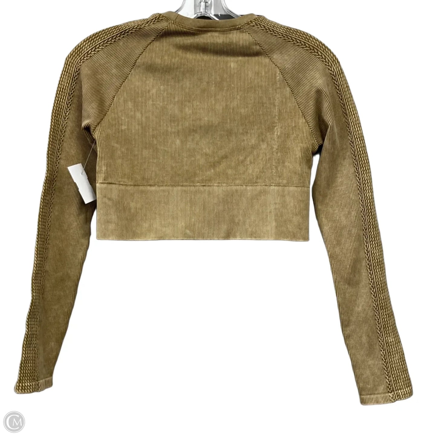 Athletic Top Long Sleeve Crewneck By Offline In Green, Size: S