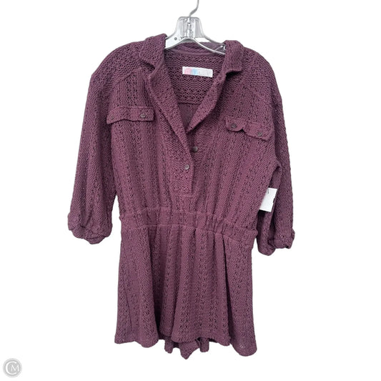 Romper By Free People In Purple, Size: S