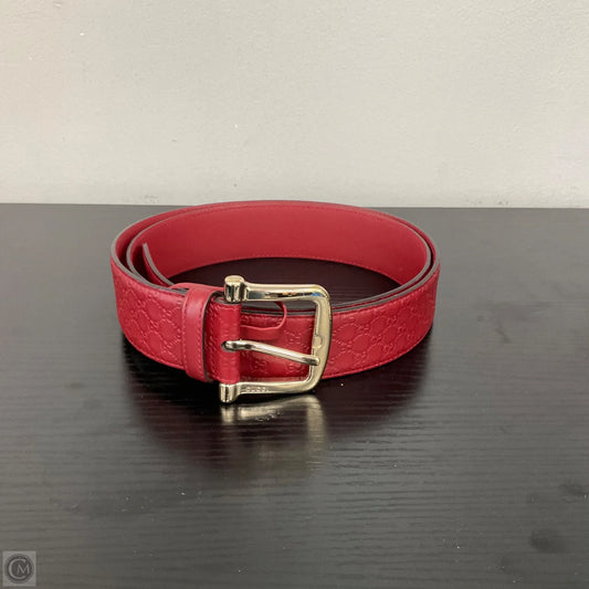 Belt Luxury Designer By Gucci, Size: 100/40/12