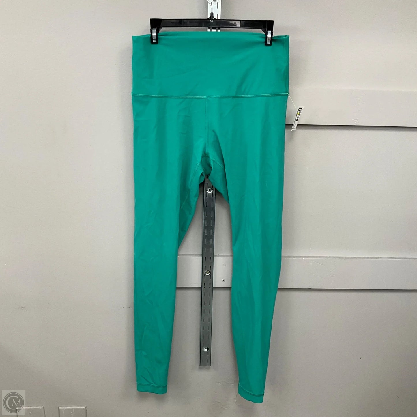 Athletic Leggings By Lululemon In Green, Size: 12