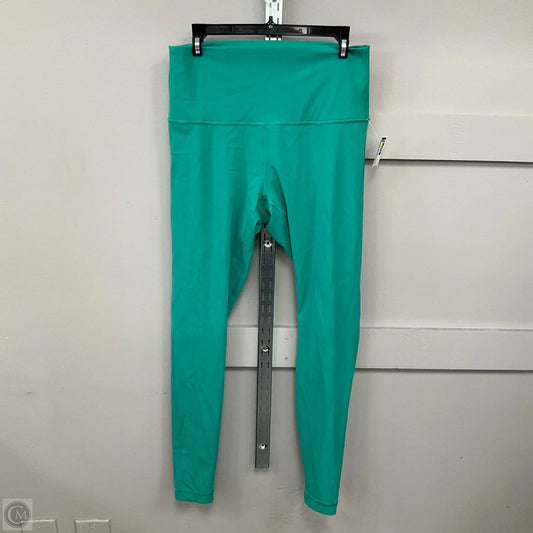 Athletic Leggings By Lululemon In Green, Size: 12