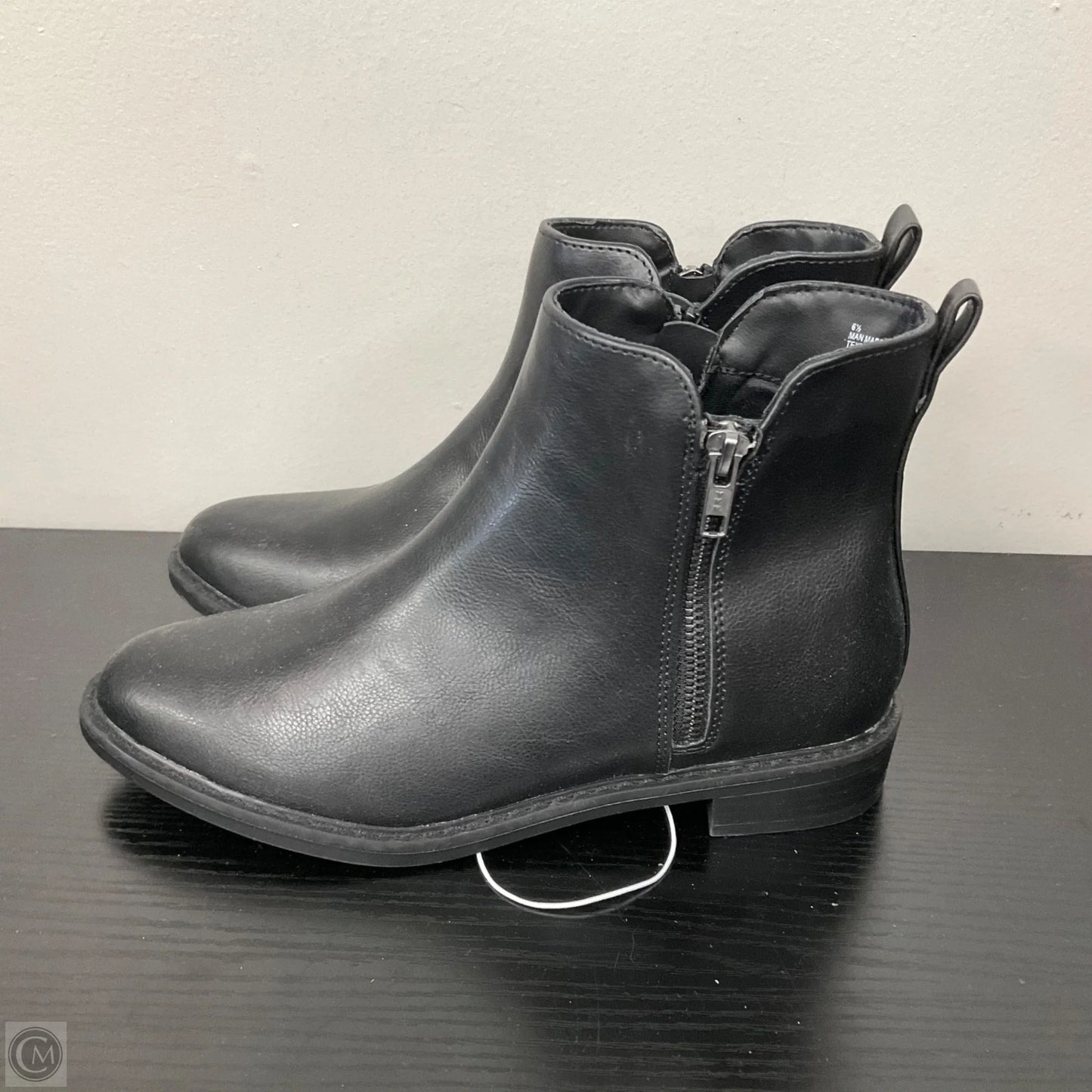 Boots Ankle Heels By Universal Thread In Black, Size: 6.5