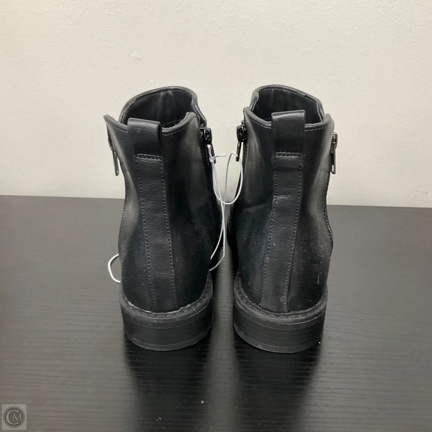 Boots Ankle Heels By Universal Thread In Black, Size: 6.5